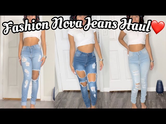 Fashion Nova Jeans Try On Haul 👖 ❤️ * 2022
