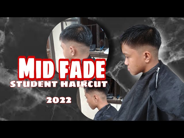 HOW TO MID FADE | Student haircut 2022 | Zyron barbershop * 2022